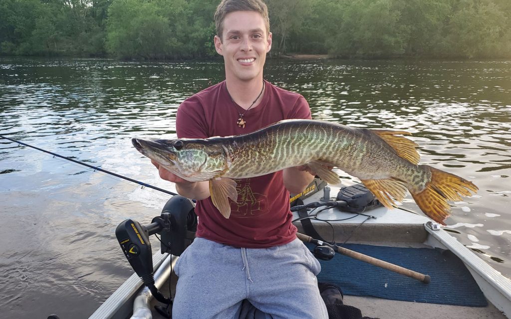 Musky fishing with Kilbourn Guide Service