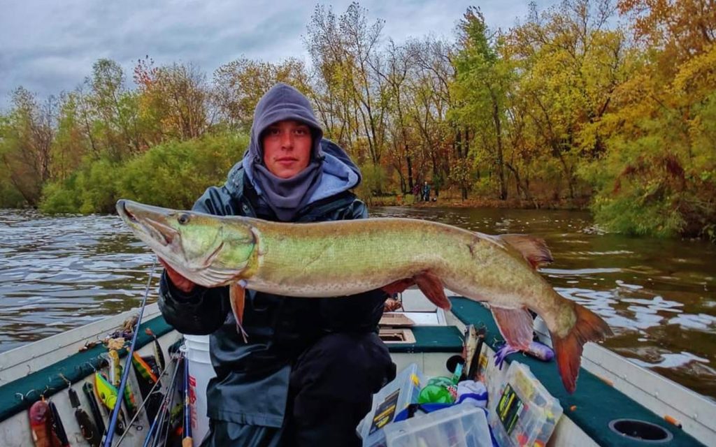 Musky fishing with Kilbourn Guide service