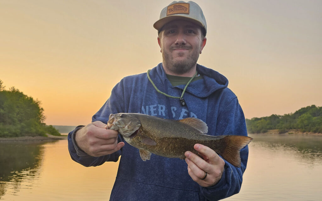 Smallmouth Bass fishing on the Wisconsin River
